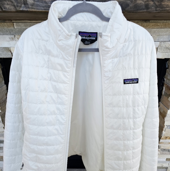 Patagonia Jackets & Blazers - Patagonia Nano Puff Women's Birch White Jacket XXL